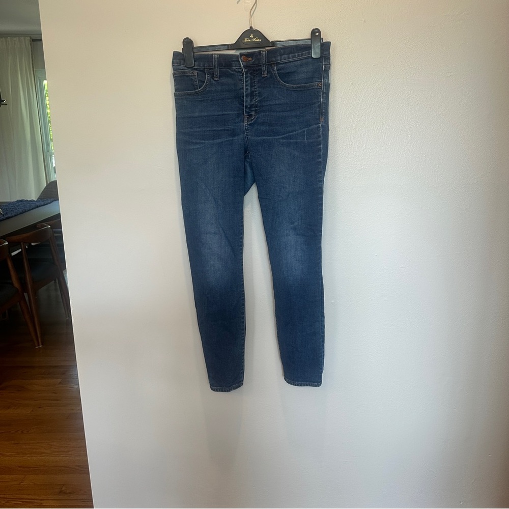 Women's MadewellDark Blue Stretch Skinny Jeans